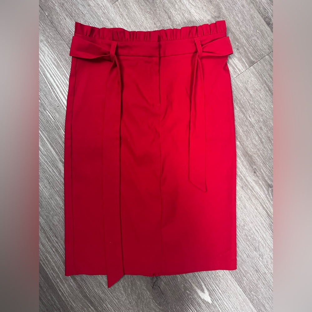 Chic Red Pencil Skirt for Women